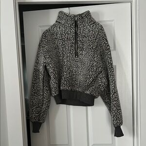 Cozy Gray Fleece Pullover